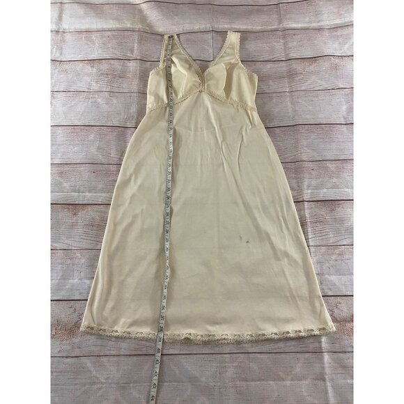 Vintage 70's Wonder Maid Empire Waist Non Cling Night Gown - 38 - Picture 6 of 15